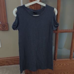 Mossimo Supply Co. Gray Knit Top